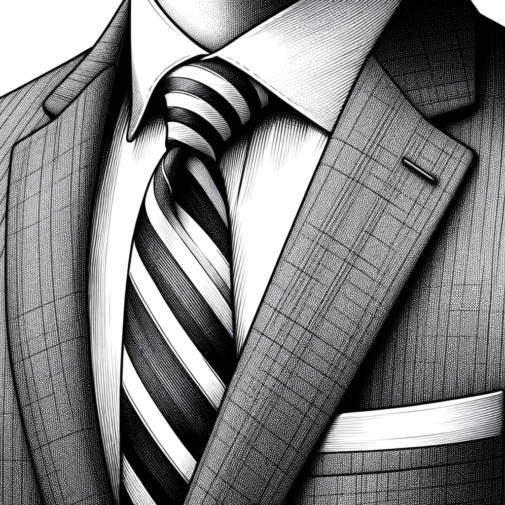 The elegant presidential pocket square fold
