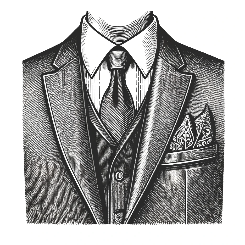 the stylish two point pocket square fold