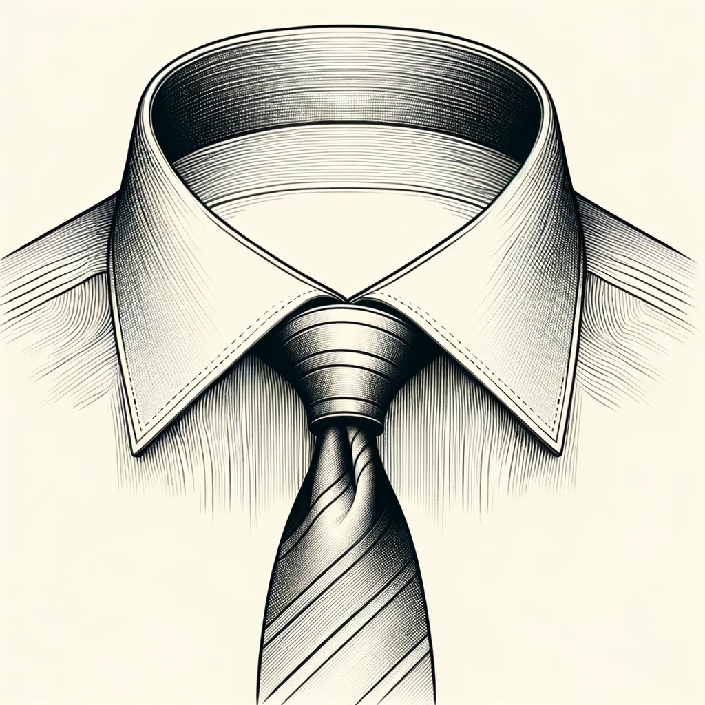 the perfect length of a tie knot